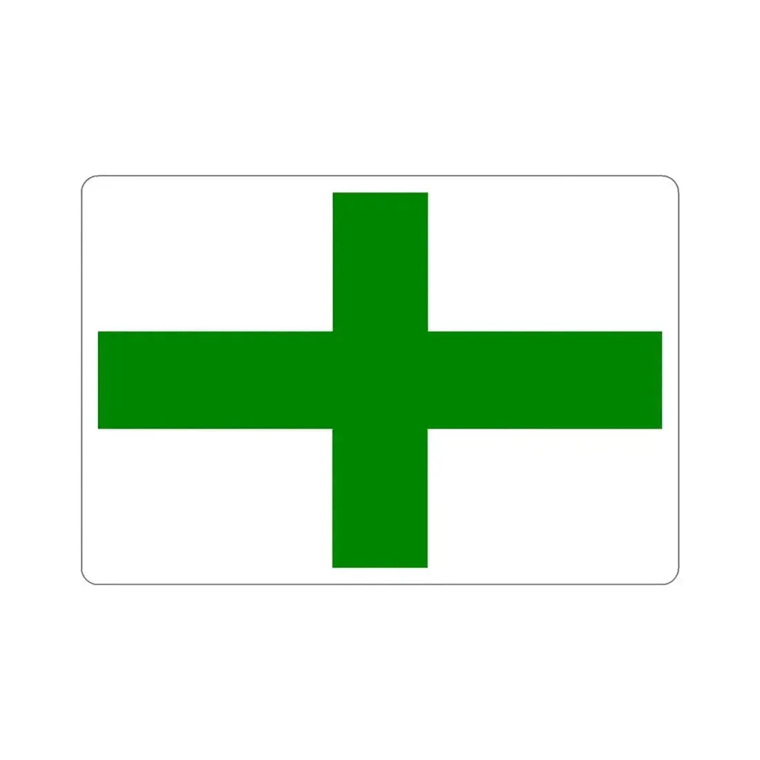 Flag of Żejtun Malta STICKER Vinyl Die-Cut Decal - The Sticker Space