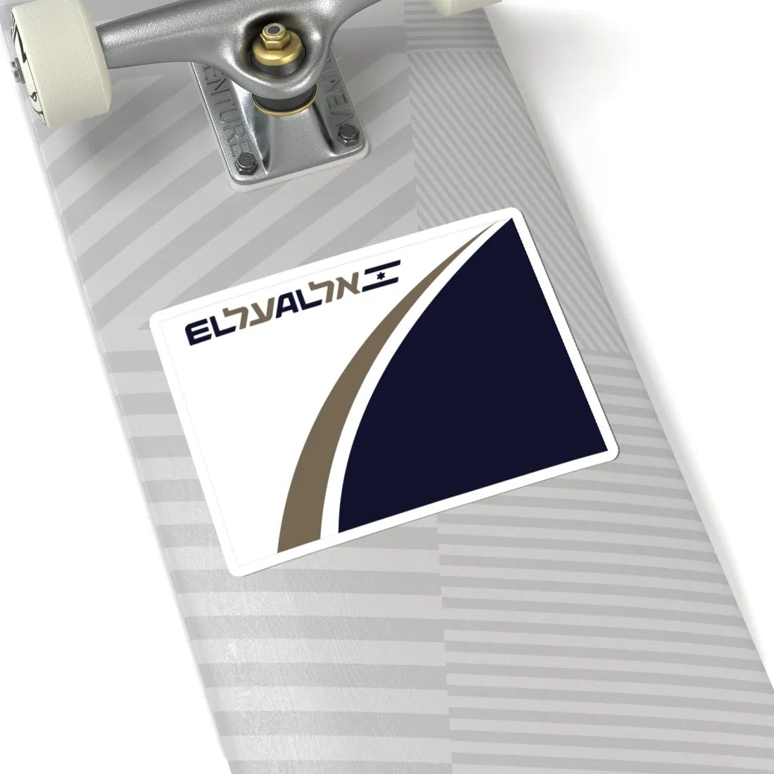 Flag of EL AL (Israel) STICKER Vinyl Kiss-Cut Decal - The Sticker Space