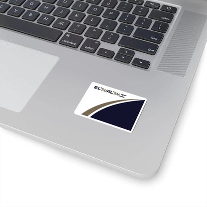 Flag of EL AL (Israel) STICKER Vinyl Kiss-Cut Decal - The Sticker Space