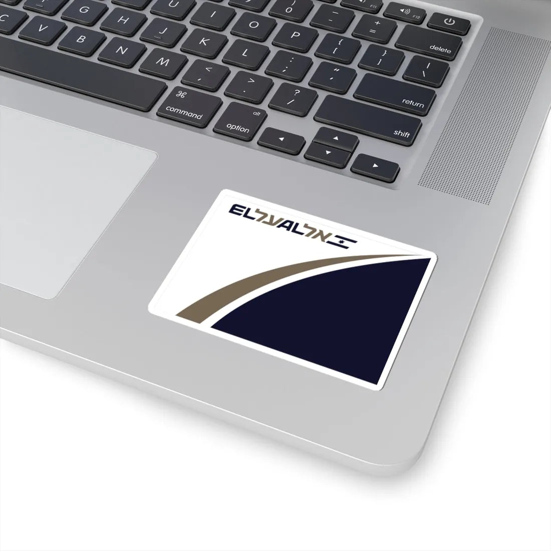 Flag of EL AL (Israel) STICKER Vinyl Kiss-Cut Decal - The Sticker Space