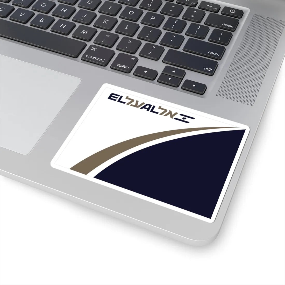 Flag of EL AL (Israel) STICKER Vinyl Kiss-Cut Decal - The Sticker Space