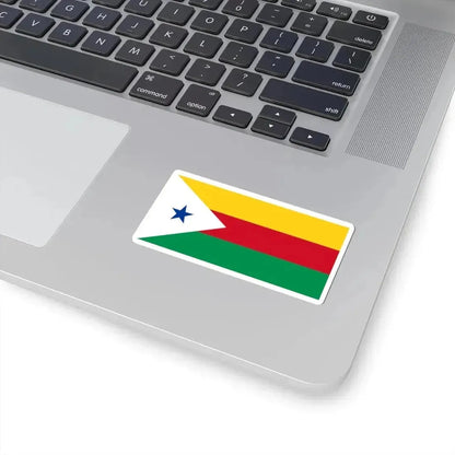 Flag of El Carmen (Ecuador) STICKER Vinyl Kiss-Cut Decal - The Sticker Space