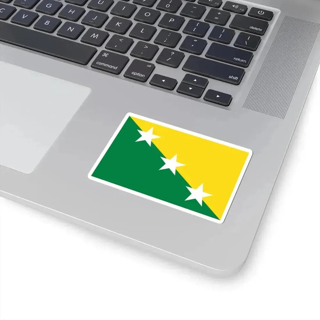 Flag of El Empalme (Ecuador) STICKER Vinyl Kiss-Cut Decal - The Sticker Space
