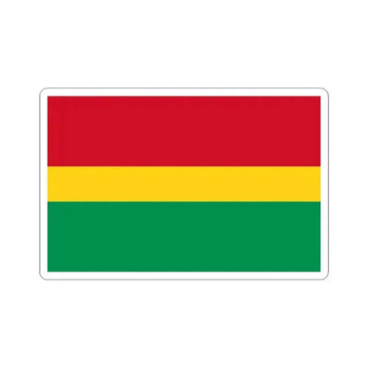 Flag of El Guabo (Ecuador) STICKER Vinyl Kiss-Cut Decal 6 Inch White - The Sticker Space