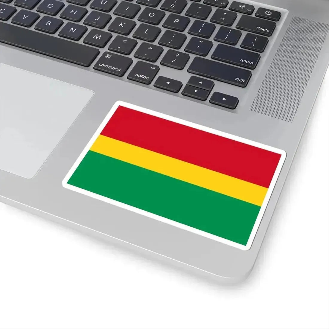 Flag of El Guabo (Ecuador) STICKER Vinyl Kiss-Cut Decal - The Sticker Space
