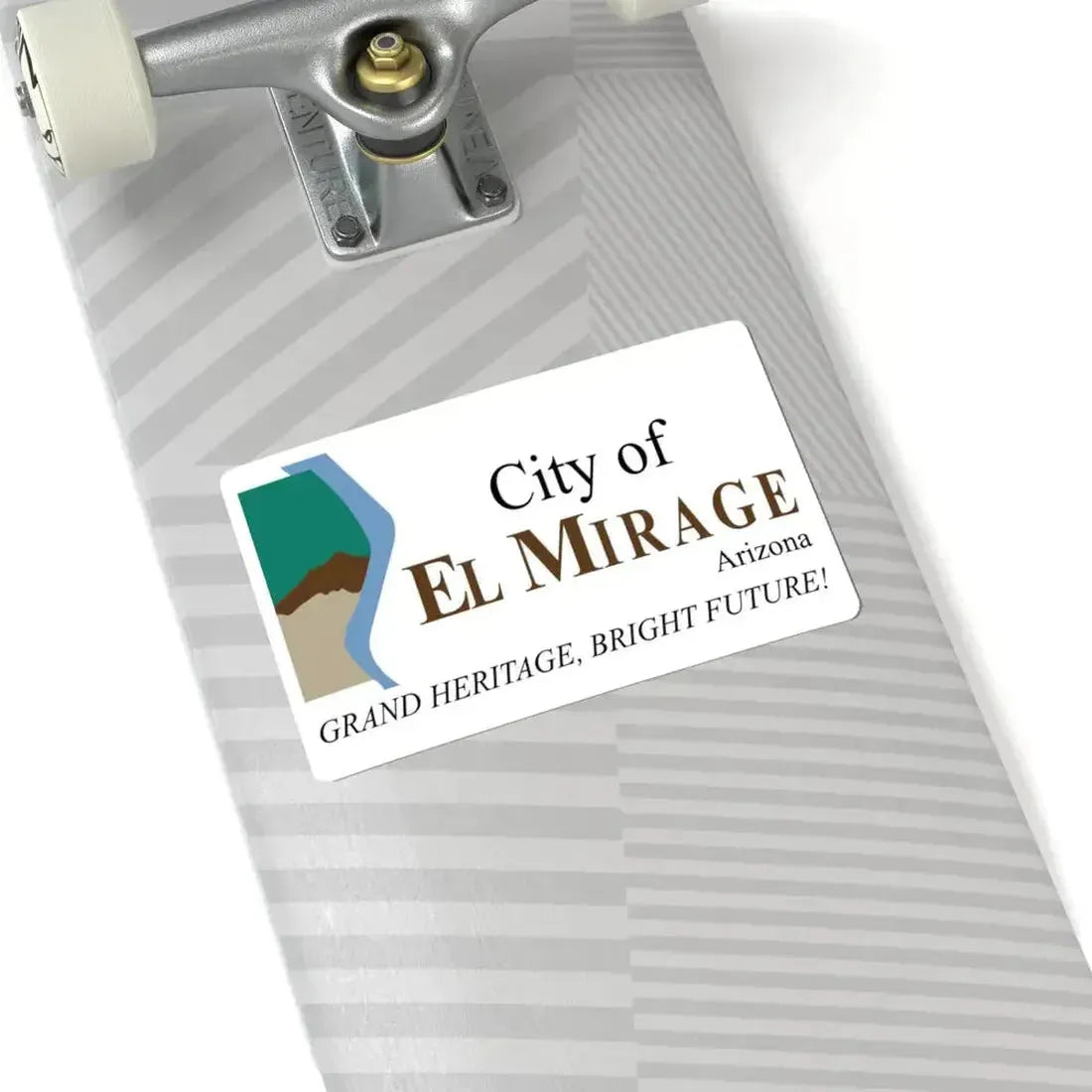 Flag of El Mirage Arizona (United States) STICKER Vinyl Kiss-Cut Decal - The Sticker Space