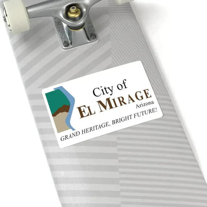 Flag of El Mirage Arizona (United States) STICKER Vinyl Kiss-Cut Decal - The Sticker Space
