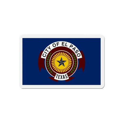Flag of El Paso Texas - Refrigerator Magnet - The Sticker Space