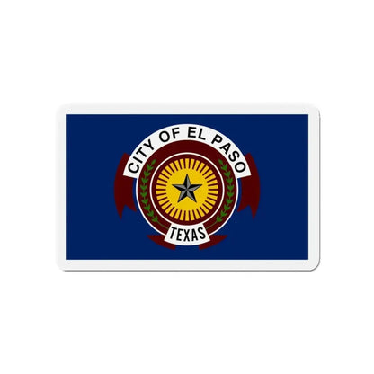 Flag of El Paso Texas - Refrigerator Magnet - The Sticker Space