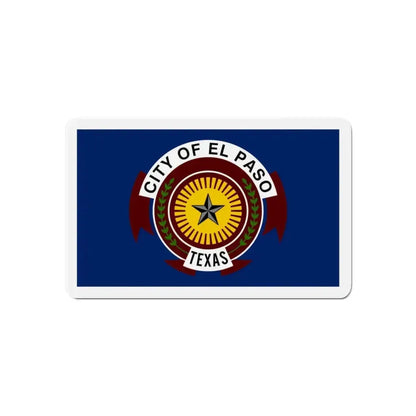 Flag of El Paso Texas - Refrigerator Magnet - The Sticker Space