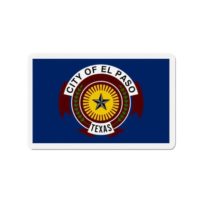 Flag of El Paso Texas - Refrigerator Magnet - The Sticker Space