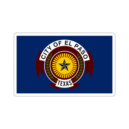 Flag of El Paso Texas USA STICKER Vinyl Die-Cut Decal-2 Inch-The Sticker Space