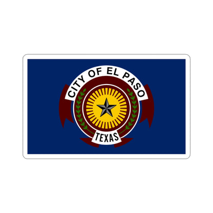 Flag of El Paso Texas USA STICKER Vinyl Die-Cut Decal-3 Inch-The Sticker Space