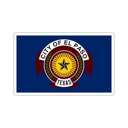 Flag of El Paso Texas USA STICKER Vinyl Die-Cut Decal-5 Inch-The Sticker Space