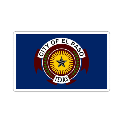 Flag of El Paso Texas USA STICKER Vinyl Die-Cut Decal-6 Inch-The Sticker Space