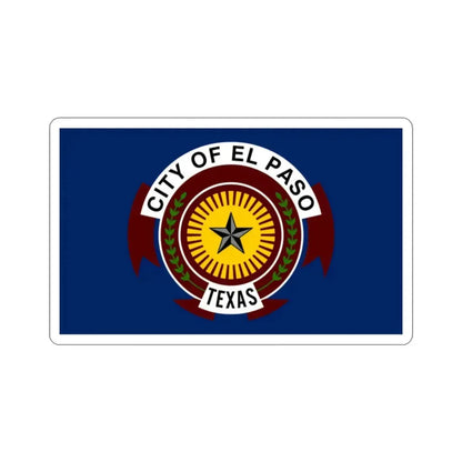 Flag of El Paso Texas USA STICKER Vinyl Die-Cut Decal - The Sticker Space