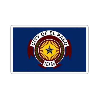 Flag of El Paso Texas USA STICKER Vinyl Die-Cut Decal - The Sticker Space