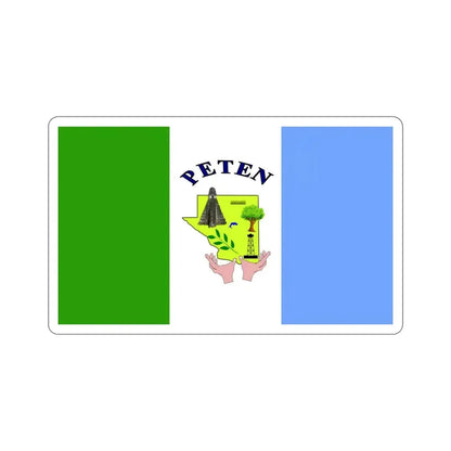Flag of  El Petén Department Guatemala STICKER Vinyl Die-Cut Decal 5 Inch - The Sticker Space