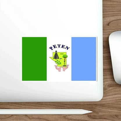 Flag of  El Petén Department Guatemala STICKER Vinyl Die-Cut Decal - The Sticker Space