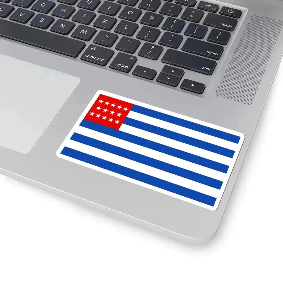 Flag of El Salvador 1875-1877 (El Salvador) STICKER Vinyl Kiss-Cut Decal - The Sticker Space