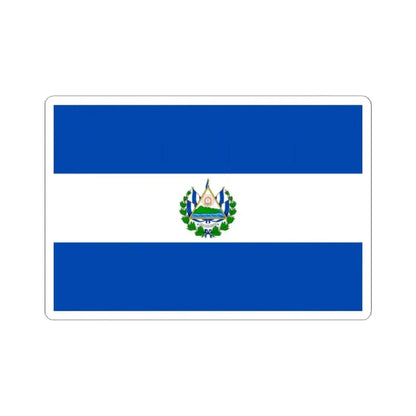 Flag of El Salvador 3-2 Fictional alternative (El Salvador) STICKER Vinyl Kiss-Cut Decal 2 Inch White - The Sticker Space