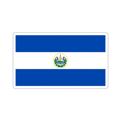 Flag of El Salvador STICKER Vinyl Die-Cut Decal-2 Inch-The Sticker Space