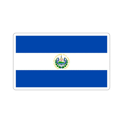 Flag of El Salvador STICKER Vinyl Die-Cut Decal-6 Inch-The Sticker Space