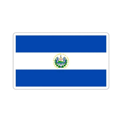 Flag of El Salvador STICKER Vinyl Die-Cut Decal - The Sticker Space