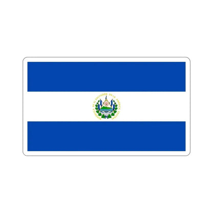 Flag of El Salvador STICKER Vinyl Die-Cut Decal - The Sticker Space