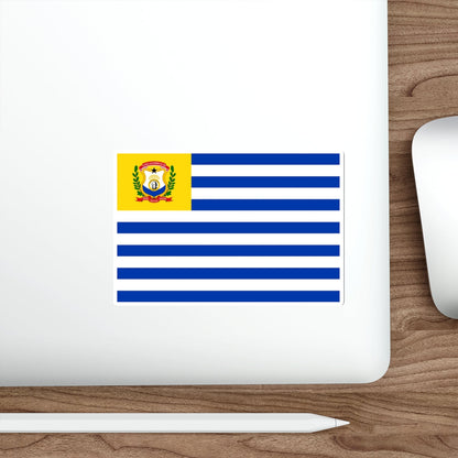 Flag of El Tigre Venezuela STICKER Vinyl Die-Cut Decal-The Sticker Space