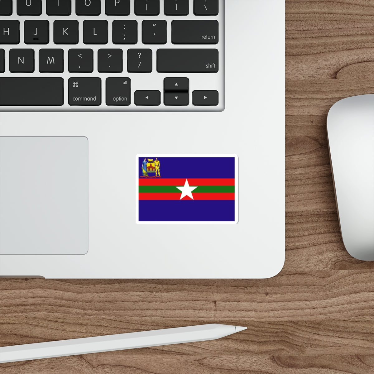 Flag of El Vigía Venezuela STICKER Vinyl Die-Cut Decal-The Sticker Space