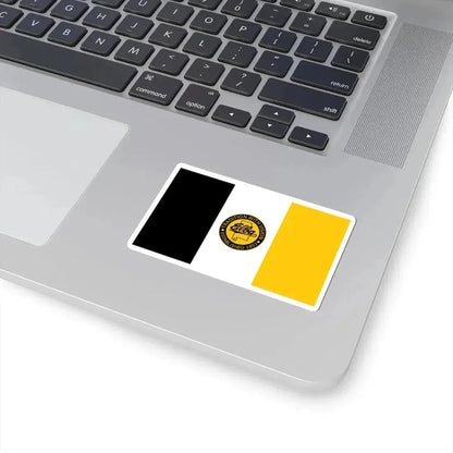 Flag of Elba Alabama (United States) STICKER Vinyl Kiss-Cut Decal - The Sticker Space