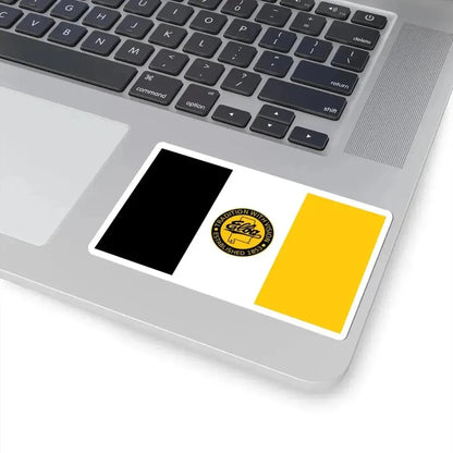Flag of Elba Alabama (United States) STICKER Vinyl Kiss-Cut Decal - The Sticker Space