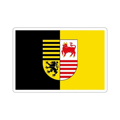 Flag of Elbe Elster Germany STICKER Vinyl Die-Cut Decal 6 Inch - The Sticker Space