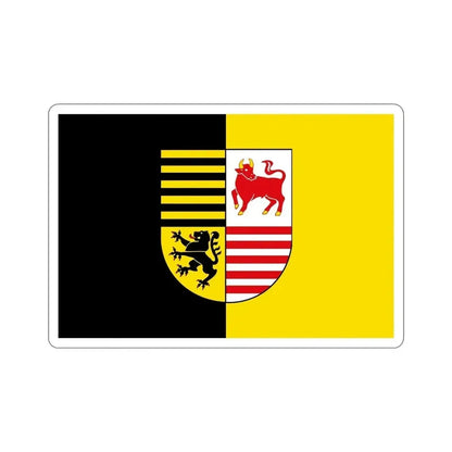 Flag of Elbe Elster Germany STICKER Vinyl Die-Cut Decal - The Sticker Space