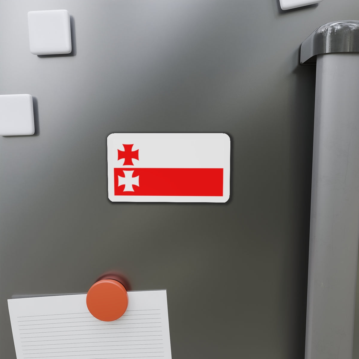 Flag of Elbląg Poland - Die-Cut Magnet-The Sticker Space