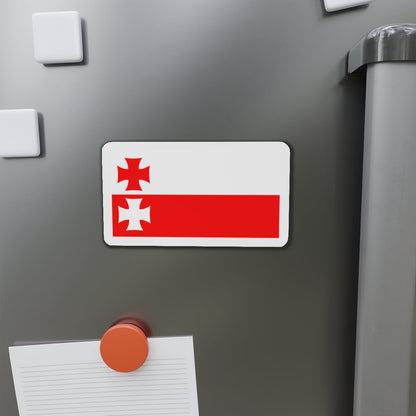 Flag of Elbląg Poland - Die-Cut Magnet-The Sticker Space