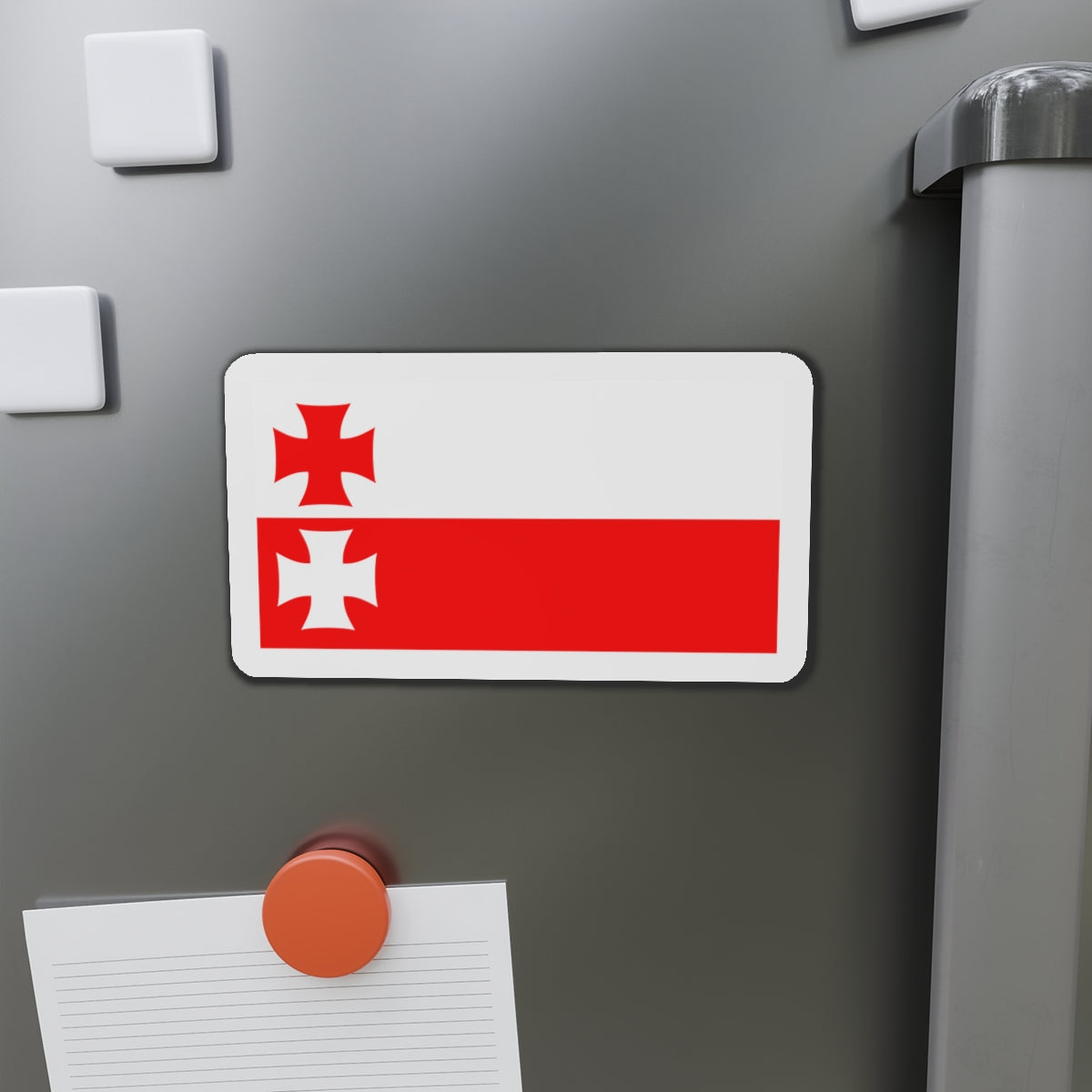 Flag of Elbląg Poland - Die-Cut Magnet-The Sticker Space