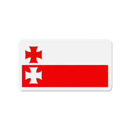 Flag of Elbląg Poland - Refrigerator Magnet - The Sticker Space