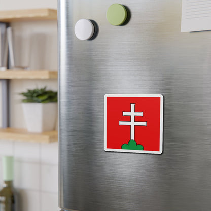 Flag of Elfingen Switzerland - Die-Cut Magnet-The Sticker Space