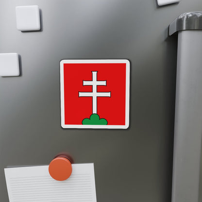 Flag of Elfingen Switzerland - Die-Cut Magnet-The Sticker Space