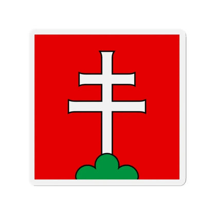 Flag of Elfingen Switzerland - Refrigerator Magnet 2 Inch - The Sticker Space