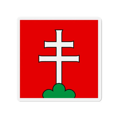 Flag of Elfingen Switzerland - Refrigerator Magnet 3 Inch - The Sticker Space
