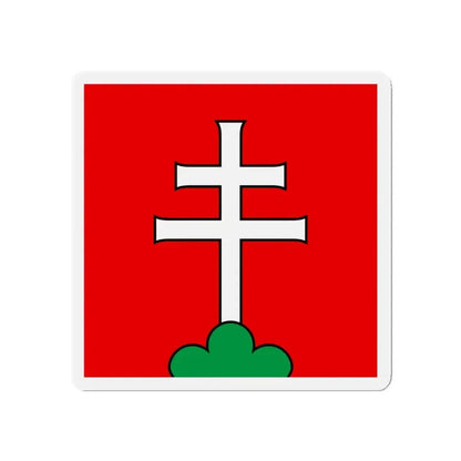 Flag of Elfingen Switzerland - Refrigerator Magnet 5 Inch - The Sticker Space