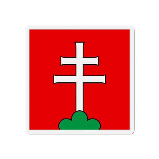Flag of Elfingen Switzerland - Refrigerator Magnet 6 Inch - The Sticker Space