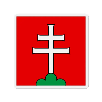Flag of Elfingen Switzerland - Refrigerator Magnet - The Sticker Space