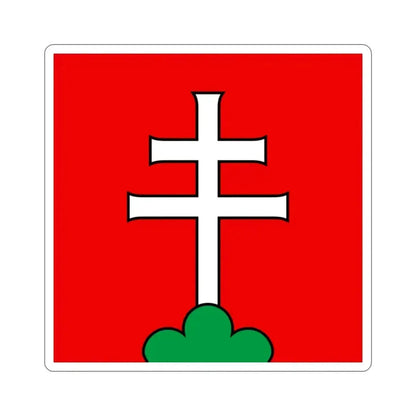 Flag of Elfingen Switzerland STICKER Vinyl Die-Cut Decal 2 Inch - The Sticker Space