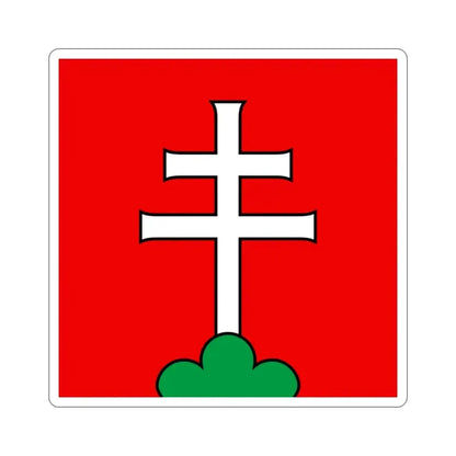 Flag of Elfingen Switzerland STICKER Vinyl Die-Cut Decal 2 Inch - The Sticker Space