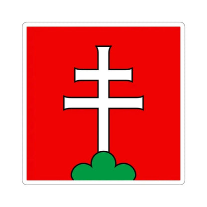 Flag of Elfingen Switzerland STICKER Vinyl Die-Cut Decal 4 Inch - The Sticker Space