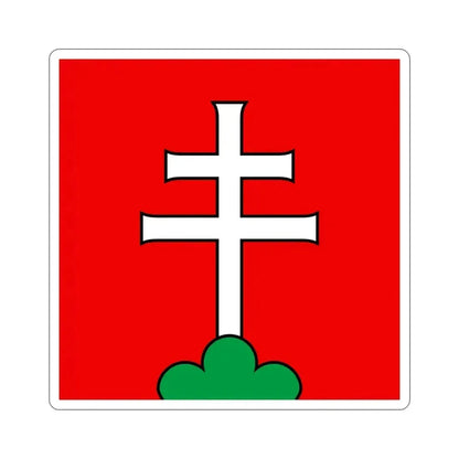 Flag of Elfingen Switzerland STICKER Vinyl Die-Cut Decal 5 Inch - The Sticker Space